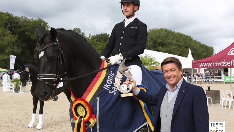 Justin Verboomen décroche un premier titre national chez les jeunes chevaux  !