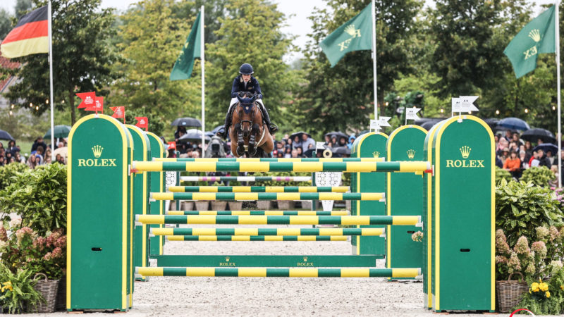 Jessica Springsteen devance les cavaliers maison au Brussels Stephex Masters