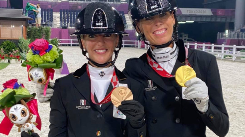 Déjà deux médailles pour le para-dressage belge à Tokyo !