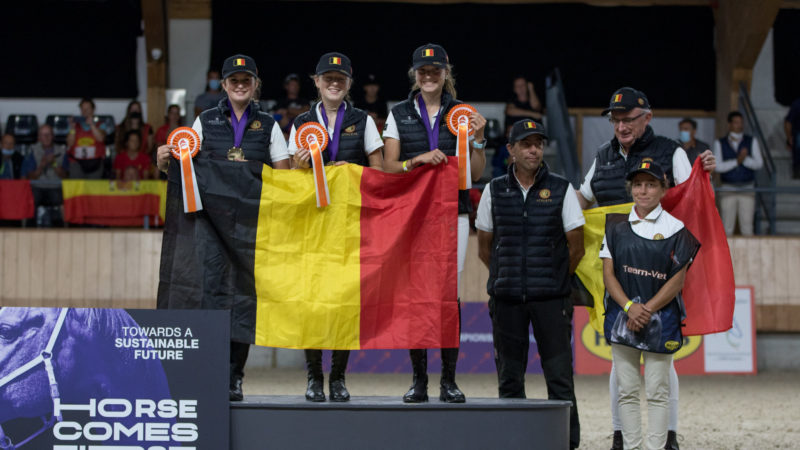 Du bronze pour les jeunes cavaliers belges d’endurance à Ermelo