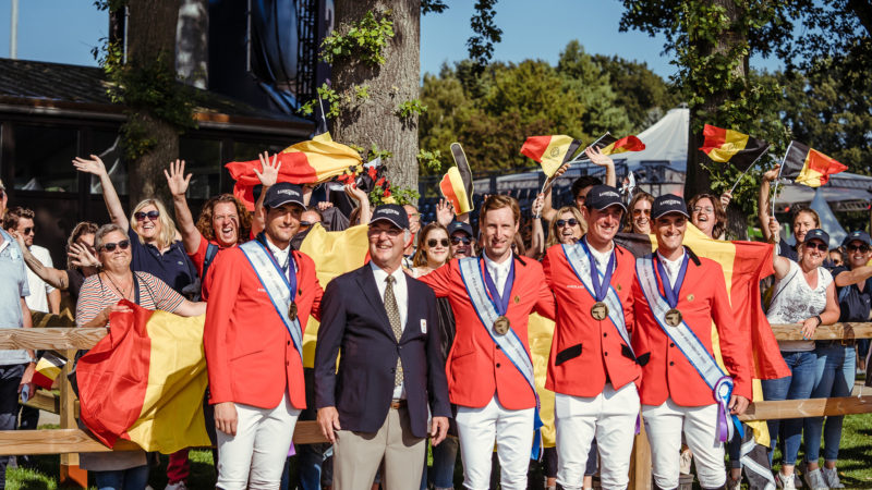 La Suisse championne d’Europe à Riesenbeck, la Belgique en bronze