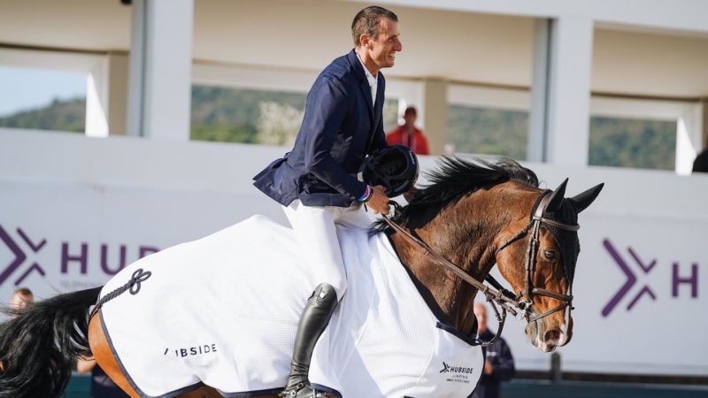 Grégory Wathelet vainqueur du Grand Prix 4* de Grimaud !