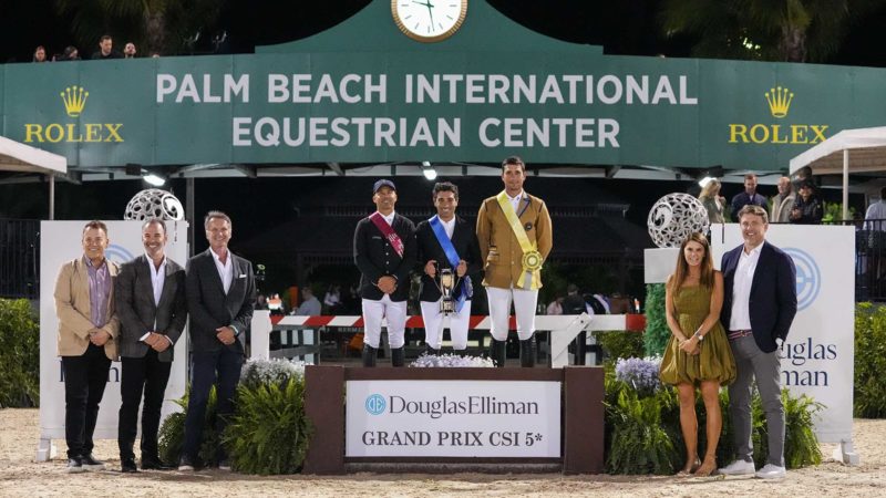 Deux Belges sur le podium du Grand prix 5* de Wellington !