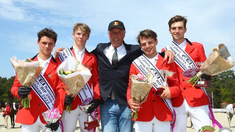 Carton plein pour les jeunes Belges au CSIO de Fontainebleau !