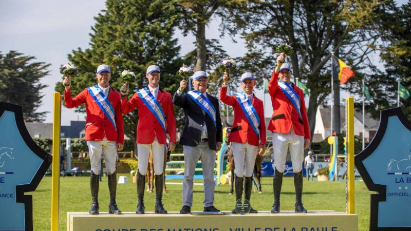 La Belgique renoue avec la victoire à La Baule !