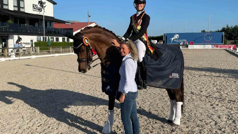 Dressage  | Larissa Pauluis conserve son titre de championne de Belgique !