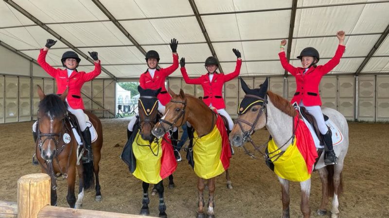 La Belgique continue à briller en Coupes des nations !