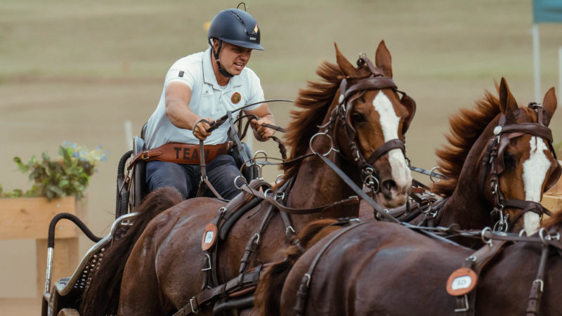 Attelage : la Belgique sur le podium mondial à Pratoni del Vivaro !