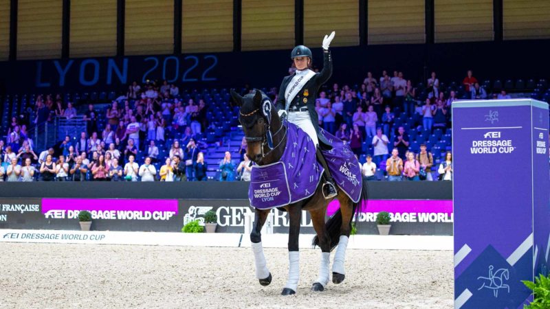 Retour gagnant pour Jessica von Bredow-Werndl à Lyon !