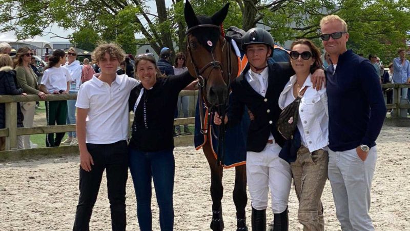 Mathieu Guéry sacré champion de Belgique, dans les pas de son père !