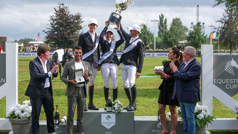 Equestrian Cup : deux Belges sur le podium du Grand prix !