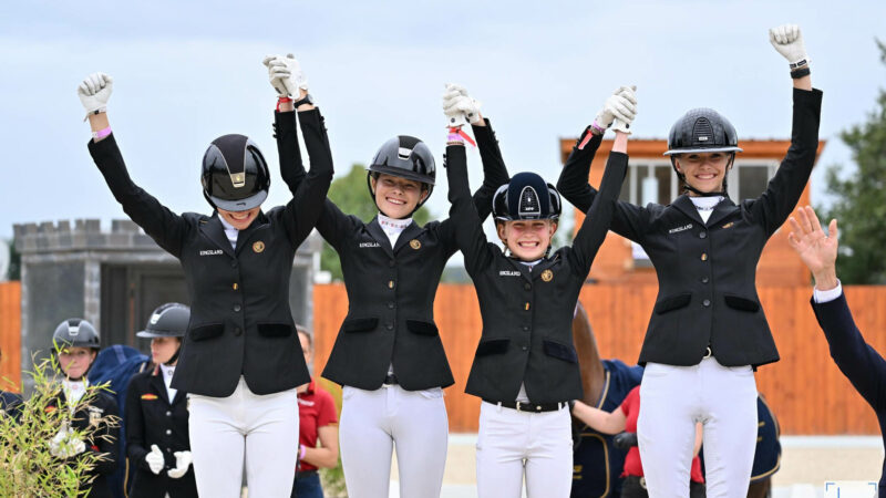 Trois médailles belges aux championnats d’Europe poneys du Mans