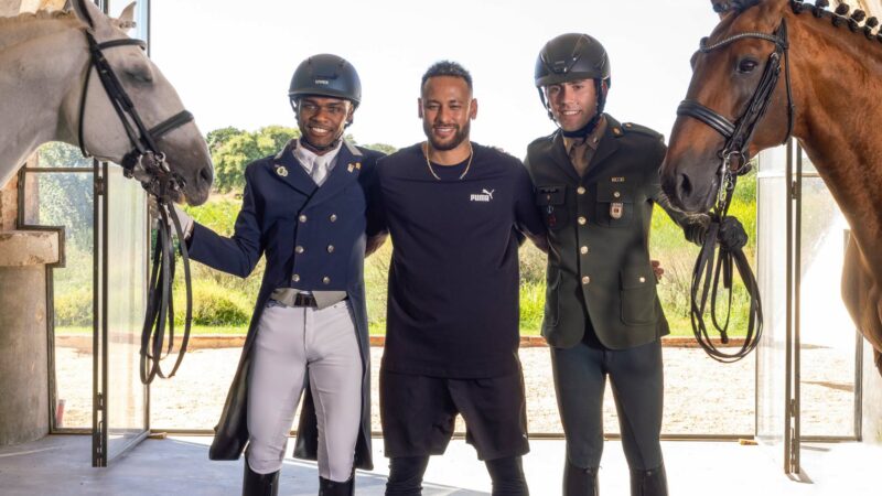 Le footballeur Neymar Jr s’investit dans le monde du dressage